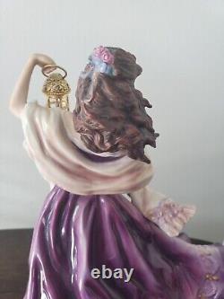 Franklin Mint EMILY BRONTE'S CATHERINEWuthering Heights11 PORCELAIN FIGURE