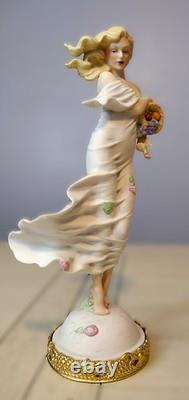 Franklin Mint Earth Figurine 1988. E. Kaufman. Fine Porcelain. Collectible