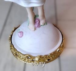 Franklin Mint Earth Figurine 1988. E. Kaufman. Fine Porcelain. Collectible