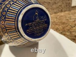 Franklin Mint Egyptian Vase BAST Candlestick Crystal Ball Lot 24k Roushdy Garas
