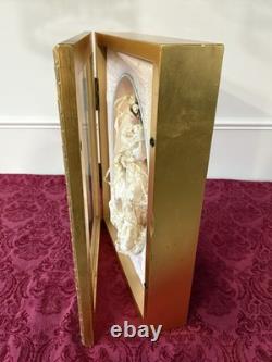 Franklin Mint Elaine the Gibson Girl's Wedding Remembrance Doll Shadow Box