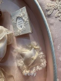 Franklin Mint Elaine the Gibson Girl's Wedding Remembrance Doll Shadow Box