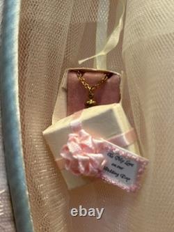 Franklin Mint Elaine the Gibson Girl's Wedding Remembrance Doll Shadow Box