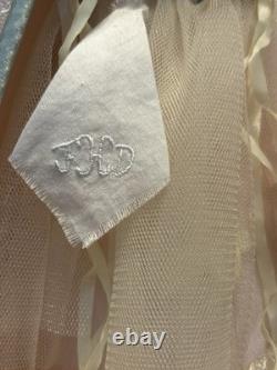 Franklin Mint Elaine the Gibson Girl's Wedding Remembrance Doll Shadow Box