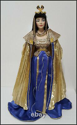 Franklin Mint Elizabeth Taylor Cleopatra Porcelain Heirloom Doll RARE