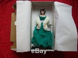 Franklin Mint Elizabeth Taylor Limited Edition Porcelain Doll Rare Htf
