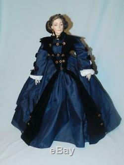 Franklin Mint Ellen O'Hara Gone With The Wind Doll 19 Porcelain Doll