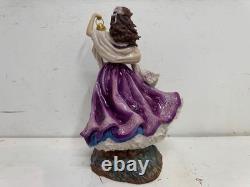 Franklin Mint Emily Bronte's Catherine From Wuthering Heights Porcelain Figurine