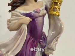 Franklin Mint Emily Bronte's Catherine From Wuthering Heights Porcelain Figurine