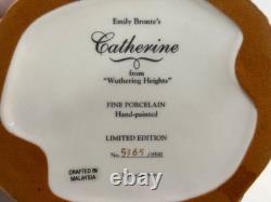 Franklin Mint Emily Bronte's Catherine From Wuthering Heights Porcelain Figurine