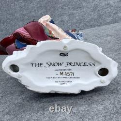 Franklin Mint Empress The Snow Princess Porcelain Figurine Limited Edition EXC