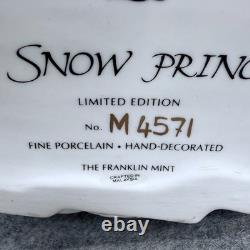 Franklin Mint Empress The Snow Princess Porcelain Figurine Limited Edition EXC