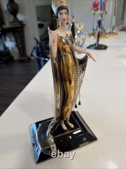 Franklin Mint Erté Gaia Limited EDT Porcelain Figurine Art Deco Missing Fingers