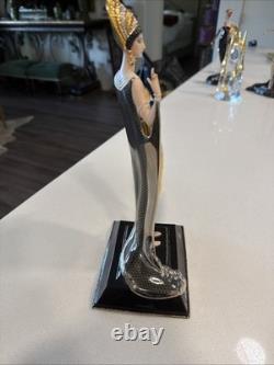 Franklin Mint Erté Gaia Limited EDT Porcelain Figurine Art Deco Missing Fingers