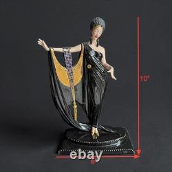 Franklin Mint Erte Glamour Ltd Edition Figurine CHIPPED FINGER (See all photos)