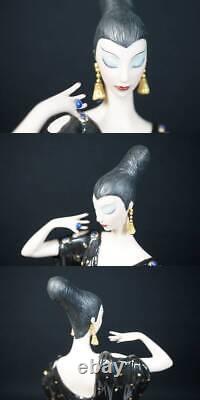 Franklin Mint Erte House Of Moonlight Mystique Luxury Porcelain Doll Limited Edt