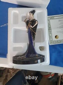 Franklin Mint Erte House Of Moonlight Mystique Luxury Porcelain Doll Limited Edt