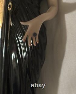 Franklin Mint Erte Limited Edition Art Deco Glamour Porcelain Lady #1012
