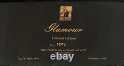 Franklin Mint Erte Limited Edition Art Deco Glamour Porcelain Lady #1012