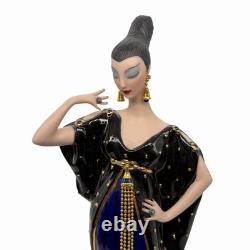 Franklin Mint Erte Moonlight Mystique Porcelain Figurine Ltd Ed A1773 AS IS