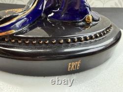 Franklin Mint Erte Moonlight Mystique Porcelain Figurine Ltd Ed A1773 AS IS