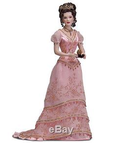 Franklin Mint FABERGE Doll Princess Sofia Porcelain withFABERGE EGG +COA NRFB NIB