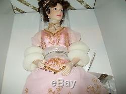 Franklin Mint FABERGE Doll Princess Sofia Porcelain withFABERGE EGG +COA NRFB NIB