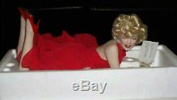 Franklin Mint FOREVER, MARILYN MONROE Porcelain Portrait Doll New In Box with COA