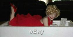 Franklin Mint FOREVER, MARILYN MONROE Porcelain Portrait Doll New In Box with COA