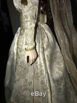 Franklin Mint Faberge Bride Doll Porcelain 18 VERY RARE
