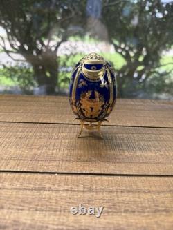 Franklin Mint Faberge Imperial Jeweled Egg HERITAGE OF THE CZARS