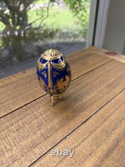 Franklin Mint Faberge Imperial Jeweled Egg HERITAGE OF THE CZARS