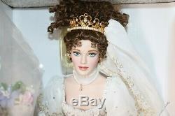 Franklin Mint Faberge Natalia Imperial Spring Bride Porcelain doll NRFB NEW