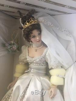 Franklin Mint Faberge Natalia Spring Bride Porcelain Doll MIB 17