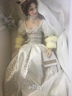 Franklin Mint Faberge Natalia Spring Bride Porcelain Doll MIB 17