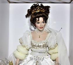 Franklin Mint Faberge Natalia Spring Bride Porcelain Doll, New in the Box withCOA