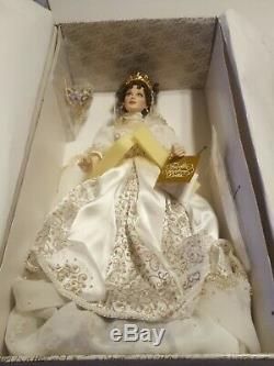 Franklin Mint Faberge Natalia Spring Bride Porcelain Russian Doll