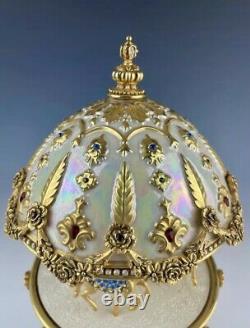 Franklin Mint Faberge Porcelain Imperial Carousel Egg. Pristine condition