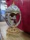Franklin Mint Faberge Porcelain Musical Carousel Horse Egg Gold Accents