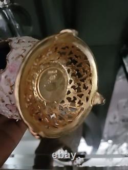 Franklin Mint Faberge Porcelain Musical Carousel Horse Egg Music Box Figurine