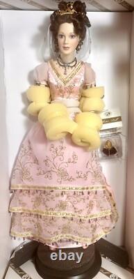 Franklin Mint Faberge Princess Sofia Porcelain Doll Imperial Debutante NIB Certs