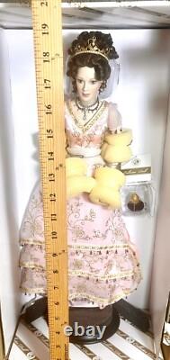 Franklin Mint Faberge Princess Sofia Porcelain Doll Imperial Debutante NIB Certs