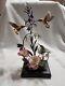 Franklin Mint Faberge Splendor in the Garden Hummingbird flower RARE LMTD ED