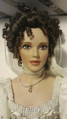 Franklin Mint Faberge Spring Bride Doll Natalia Porcelain NIB