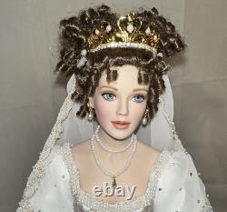 Franklin Mint Faberge Spring Bride Natalia Porcelain Doll with Original Box