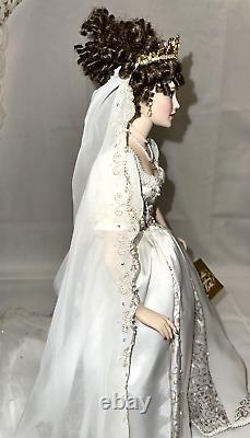 Franklin Mint Faberge Spring Bride Natalia Porcelain Doll with Original Box