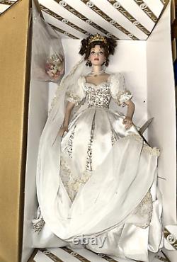 Franklin Mint Faberge Spring Bride Natalia Porcelain Doll with Original Box