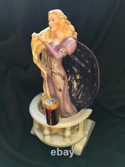 Franklin Mint Fairy Tale Rapunzel Fine Porcelain Figurine by Greda Neubacher