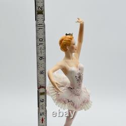 Franklin Mint Figurine Sleeping Beauty Ballerina 1988 Ronald Van Ruyckevelt RARE