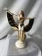 Franklin Mint Fine Porcelain Figurine 11 SUNRISE IN GOLD Art Deco Style